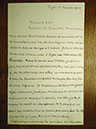 Lettre au maire, 15 janvier 1900