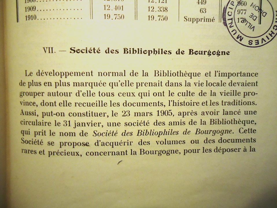 Société des Bibliophiles de Bourgogne. p. 457
