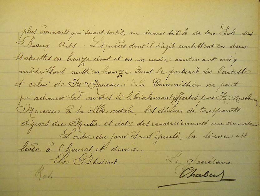 4R1-4-Séance du 23 juin 1904, Rosenthal président de la Commission 4